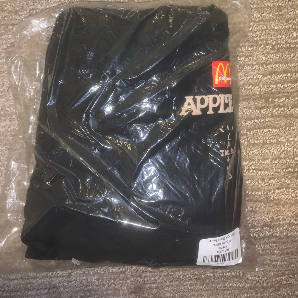 travis scott mcdonald’s hoodie
